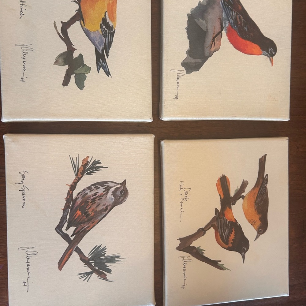 Ballard Design / Bird Prints. Each Print is 8x10. - Picture 2 of 2